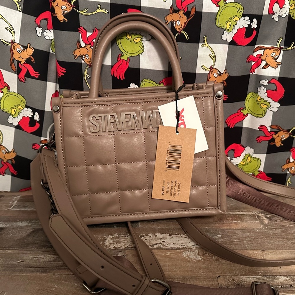 Steve Madden Niko Quilted Tote Bag